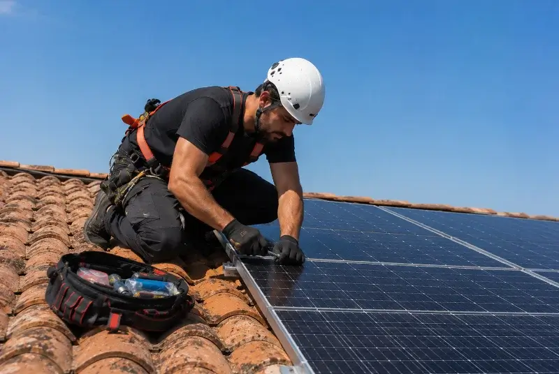 Maintenance et monitoring de panneaux solaires à Saint-Laurent