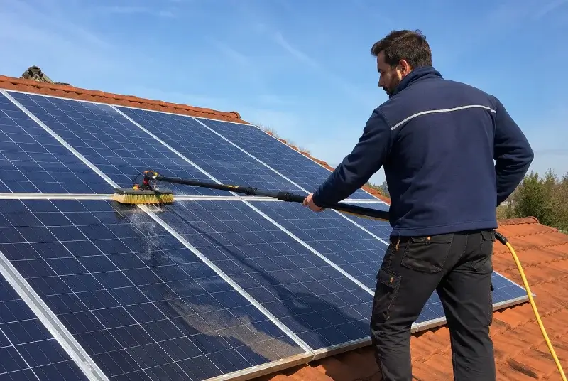 Nettoyage et entretien de panneaux solaires à Saint-Laurent